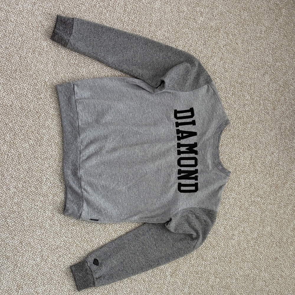 Diamond Supply Co. Heather Gray Sweatshirt